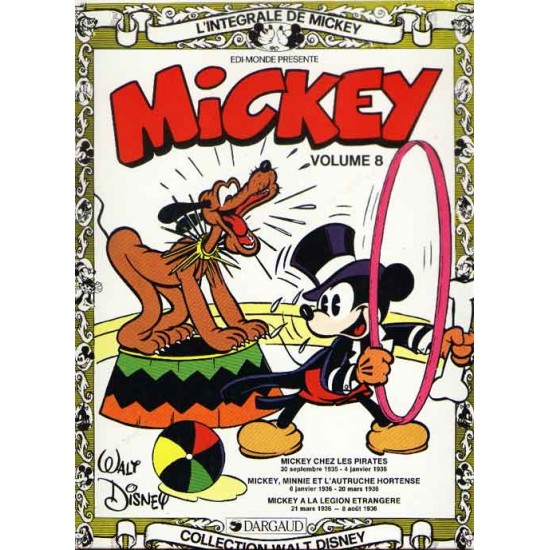 Mickey - L’intégrale de Mickey - Volume 8 (septembre 1935 - août 1936) De Disney